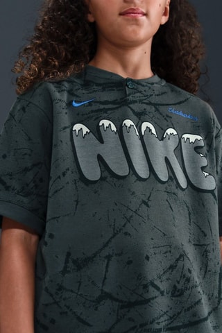 Maillot de skate Nike SB - Vert foncé