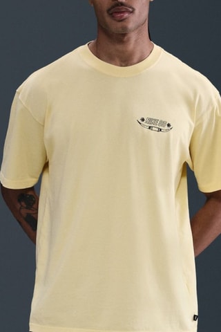 T-shirt ample de skate SB Max90 - Jaune
