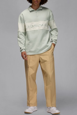 T-shirt de golf polaire M J DF GOLF HZ - Vert d’eau