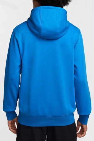 Sweat à capuche Nike Club - Bleu roi