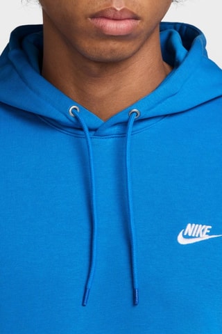 Sweat à capuche Nike Club - Bleu roi