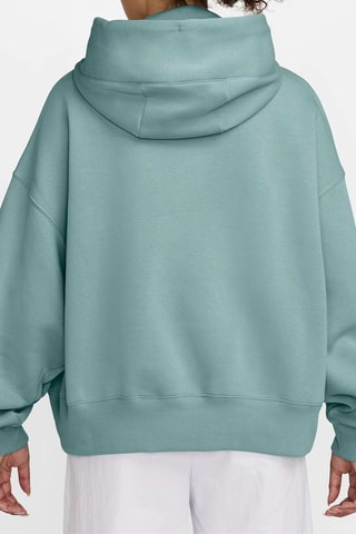 Sweat à capuche Phoenix Fleece - Vert sauge et blanc