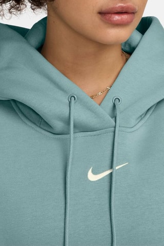 Sweat à capuche Phoenix Fleece - Vert sauge et blanc