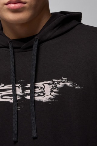 Sweat à capuche Jordan Sport Crossover - Noir et blanc