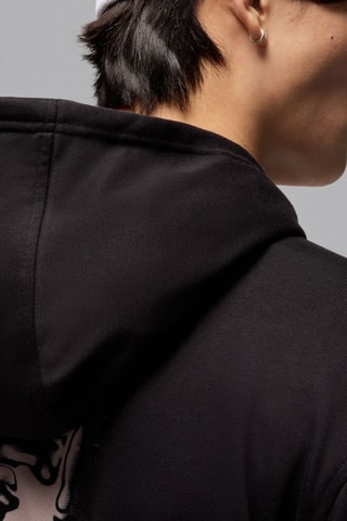 Sweat à capuche Jordan Sport Crossover - Noir et blanc