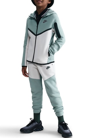 Sweat polaire à capuche Nike Sportswear Tech - Vert d’eau