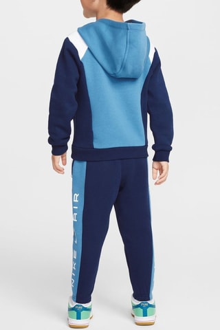Sweat à capuche et pantalon polaires Nike Air - Bleu nuit