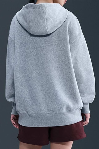 Sweat polaire à capuche Phoenix - Gris clair chiné