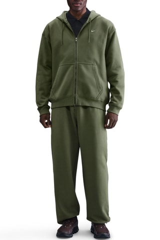 Sweat à capuche - Vert olive