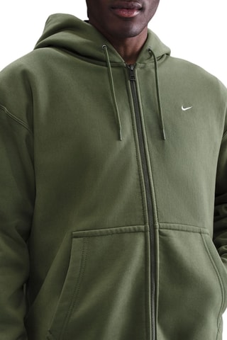 Sweat à capuche - Vert olive