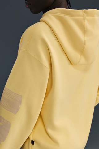 Sweat à capuche - Jaune