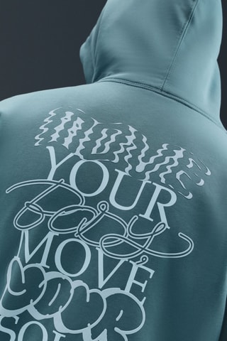 Sweat à capuche - Bleu