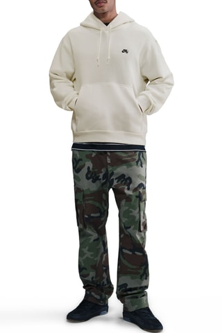 Sweat polaire de skate Nike SB - Ecru