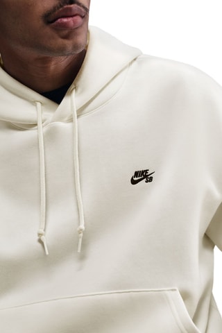 Sweat polaire de skate Nike SB - Ecru