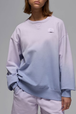 Sweat polaire dip and dye - Mauve - Jordan