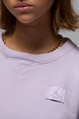 Sweat polaire dip and dye - Mauve - Jordan