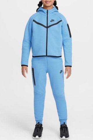 Sweat polaire à capuche - Ciel