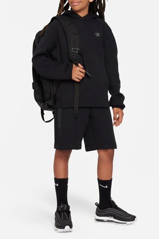 Sweat polaire à capuche - Noir