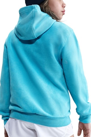 Sweat polaire à capuche - Ciel