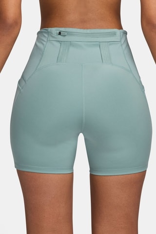 Short de running taille haute - Gris