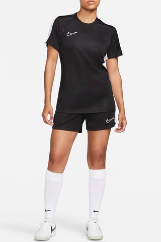 Short de football Academy 23 - Noir