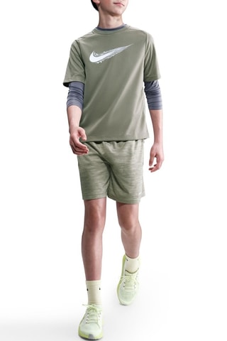 Short - Vert olive chiné