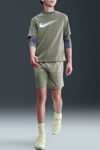 Short - Vert olive chiné