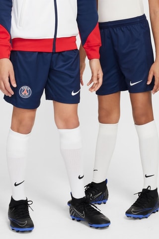 Short de football Paris Saint-Germain - Bleu marine et blanc