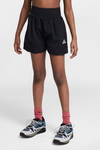 Short de randonnée taille haute ACG - Noir