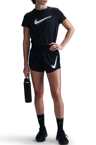 Short de running One Swoosh - Noir