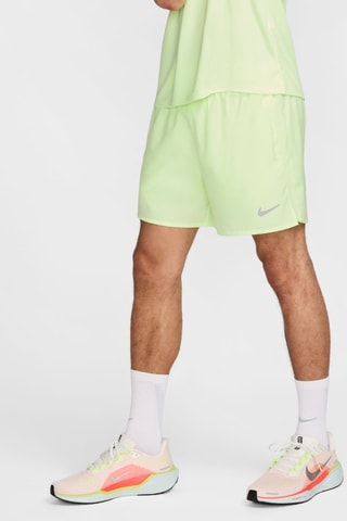 Short de running 2-en-1 Challenger - Vert clair