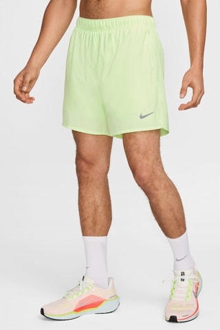 Short de running 2-en-1 Challenger - Vert clair