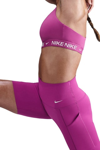 Cycliste de fitness taille haute - Fuchsia