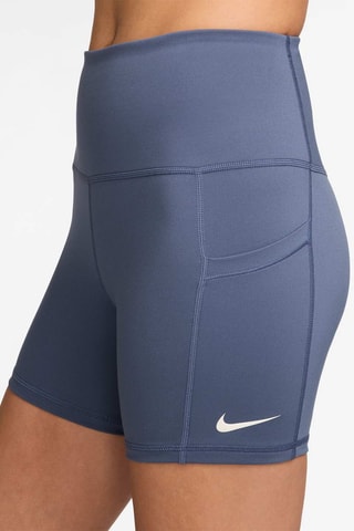 Short de tennis taille haute NikeCourt - Bleu cobalt