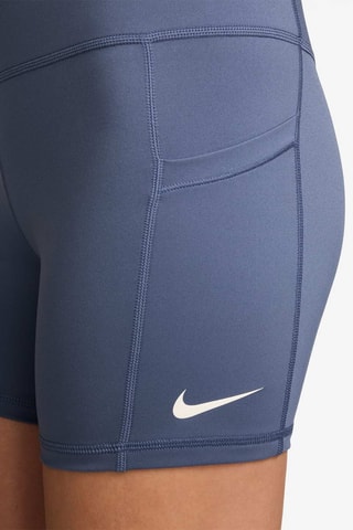 Short de tennis taille haute NikeCourt - Bleu cobalt