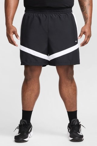 Short ample de basketball Icon - Noir et blanc