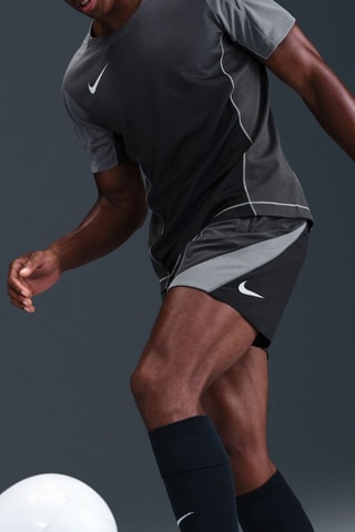 Short de football Nike Strike+ - Noir et gris foncé