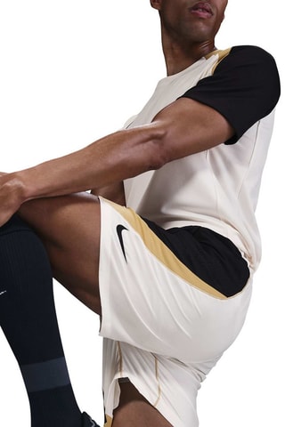 Short de football Strike+ - Ivoire