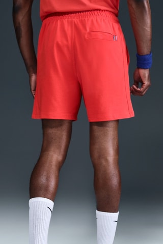Short de tennis Heritage - Rouge