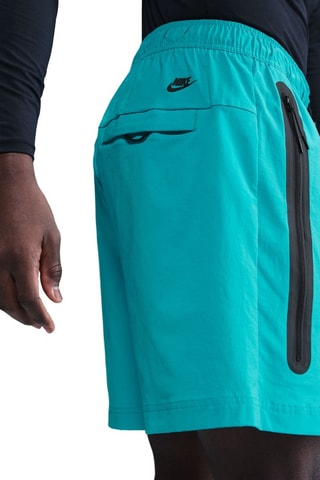 Short Tech - Turquoise et noir