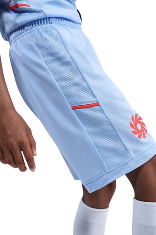 Short de football Erling Haaland Academy - Bleu clair