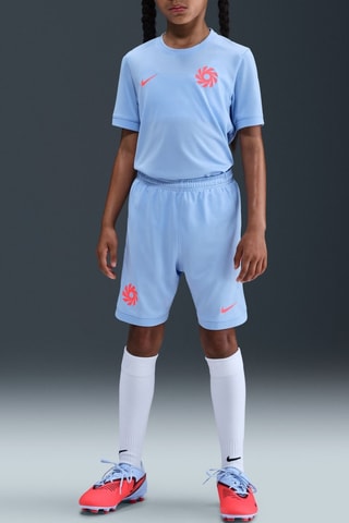 Short de football Erling Haaland Academy - Bleu clair