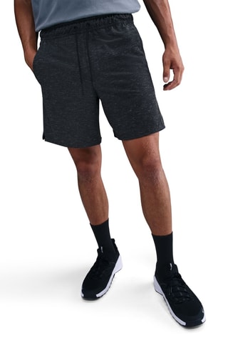 Short de fitness Unlimited - Noir chiné