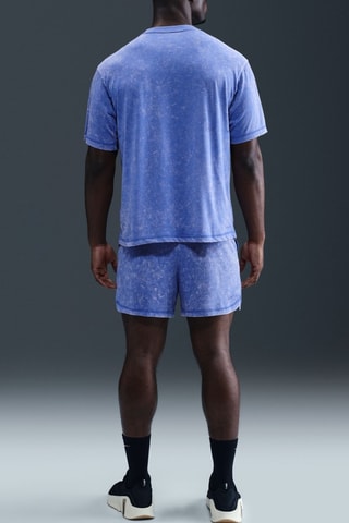 Short de fitness Nike Gym Héritage - Bleu clair