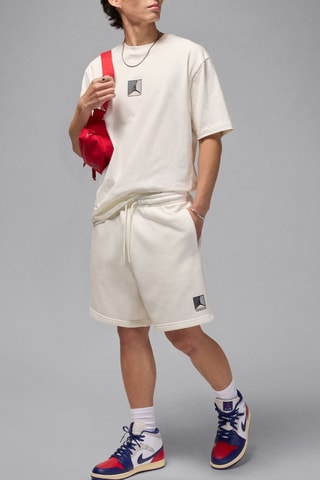 Short ample polaire Brooklyn - Blanc