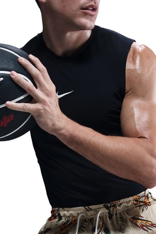 Short de basketball Nike Practice Mesh - Marron clair