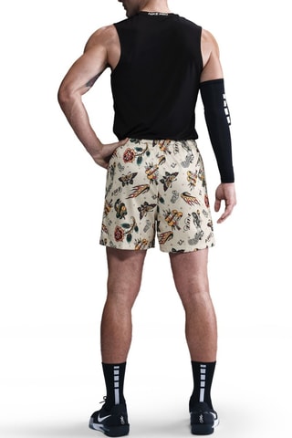 Short de basketball Nike Practice Mesh - Marron clair