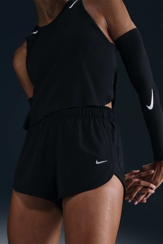 Short de running 2-en-1 - Noir