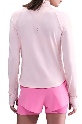 Short de running 2 en 1 Nike Swift - Rose poudré