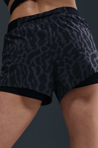 Short de running 2-en-1 Swift - Noir